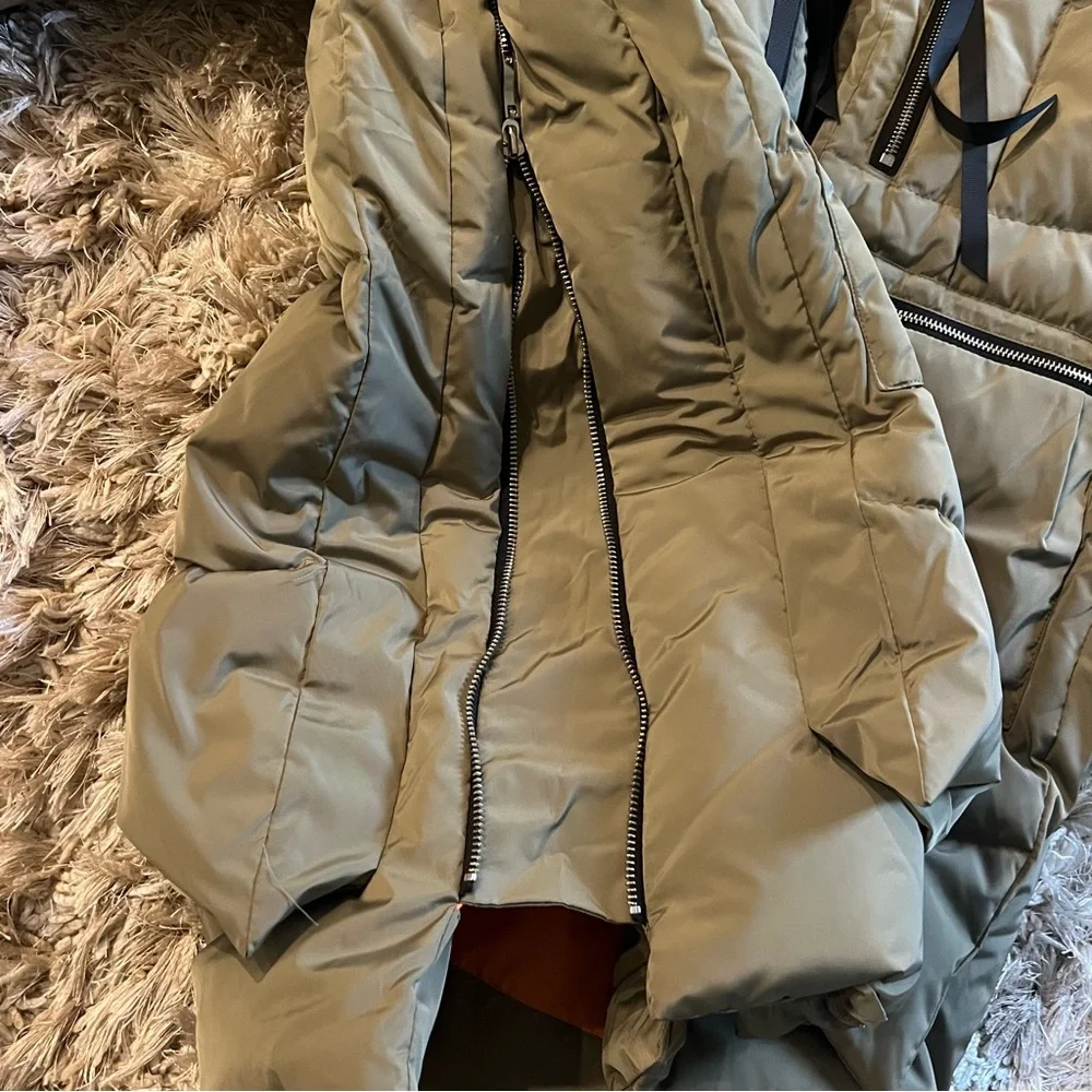 OROLAY THICKENED DOWN PUFFER COAT SIZE SMALL  NEW - Picture 8 of 16